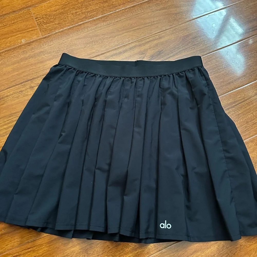 ALO Yoga Black Mini Skirt